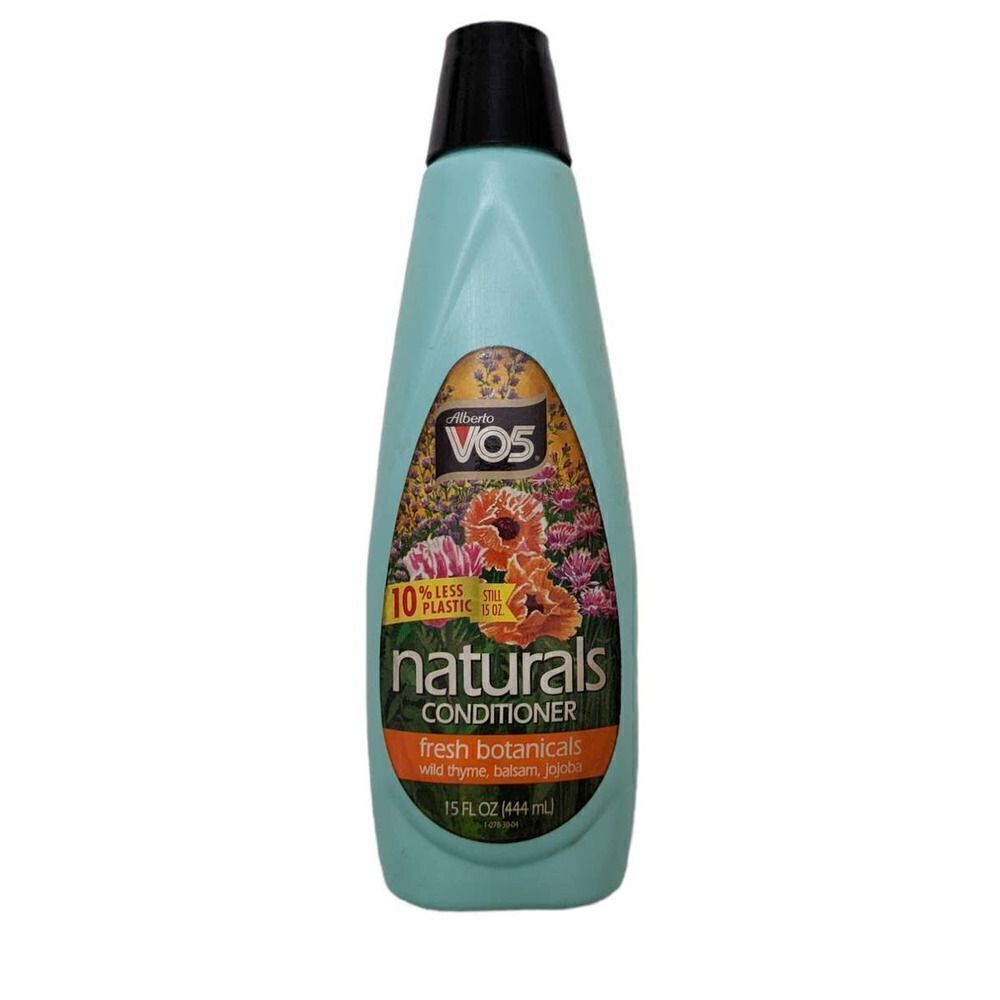 Alberto VO5 Naturals Conditioner Fresh Botanicals 15oz Formula Vintage